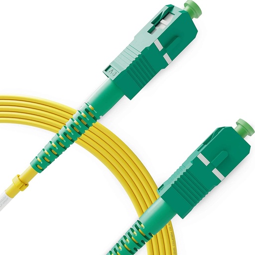 [BTP-0SIC-05M] Fiber Patch Cable Single Mode, OS1 9/125 G.657.A2, 3.0mm LSZH  ( 1 Pack ) (SC/UPC, SC/UPC, Simplex, 0.5 m)