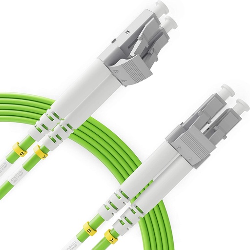[BTPLCULCU-5DLC-8M] Fiber Patch Cable Multi Mode, OM5 50/125 G.651.1, 3.0mm LSZH  ( 1 Pack ) (LC/UPC, LC/UPC, Duplex, 8 m)